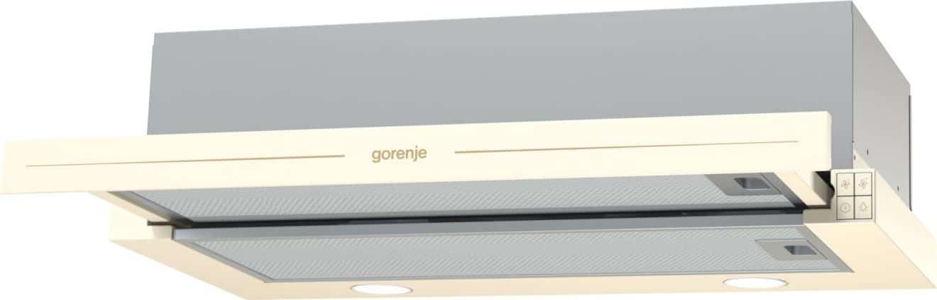 Okap teleskopowy GORENJE BHP62CLI beżowy kremowy