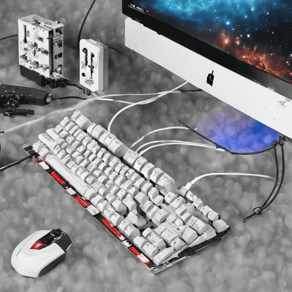 FURY KLAWIATURA DLA GRACZY KANABO K2 US BIAŁE PODŚWIETLENIE MECHANICZNA FIOLETOWA