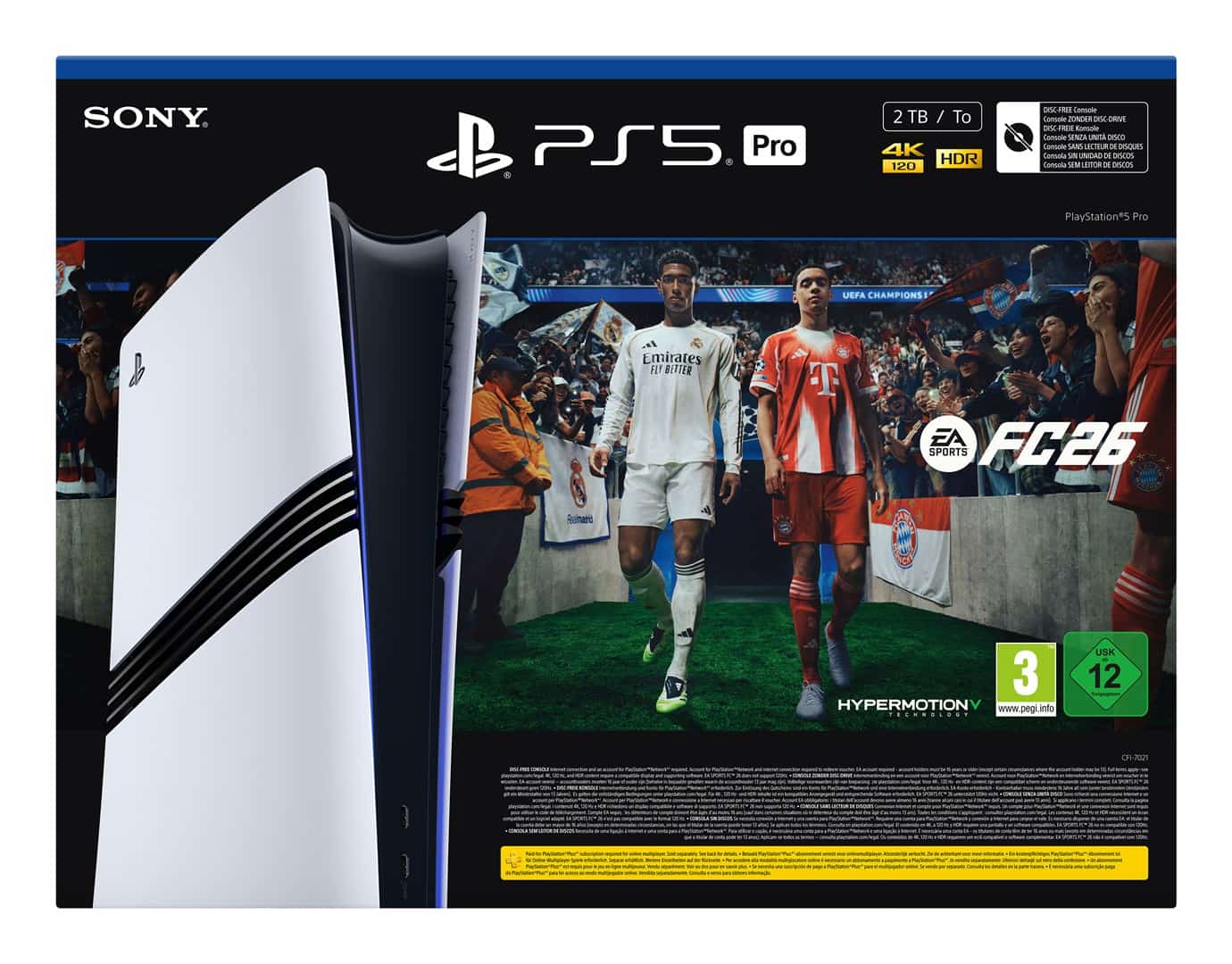 Konsola SONY PlayStation 5 Pro 2TB + EA FC26 (OUTLET)