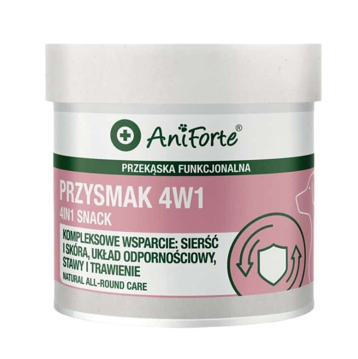 AniForte PRZYSMAK 4W1 - Wspieranie Psa 50g