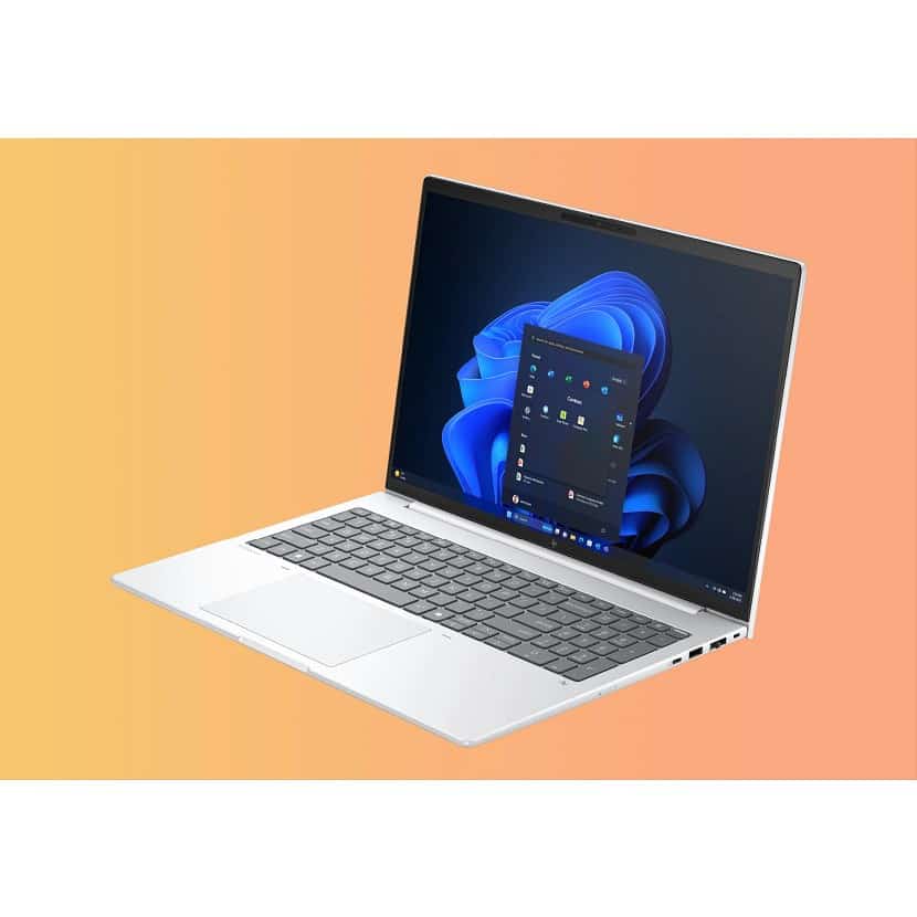 HP EliteBook 8 G1i Ultra 5 225U 16"WUXGA 400nits LBL AG 16GB DDR5 5600 SSD512 Intel Arc Cam 5M+IR+ISP 62Wh W11Pro Aluminium Glacier Silver 3Y OnSite