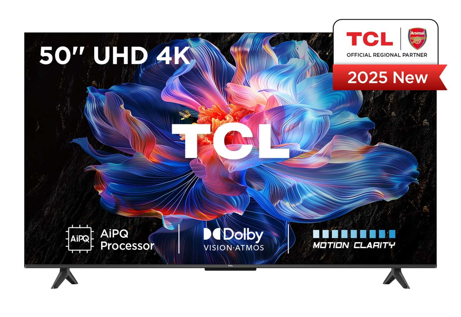 Telewizor TCL 50V6C DLED 50" 4K Ultra HD Google TV Dolby Atmos Metaliczny (OUTLET)