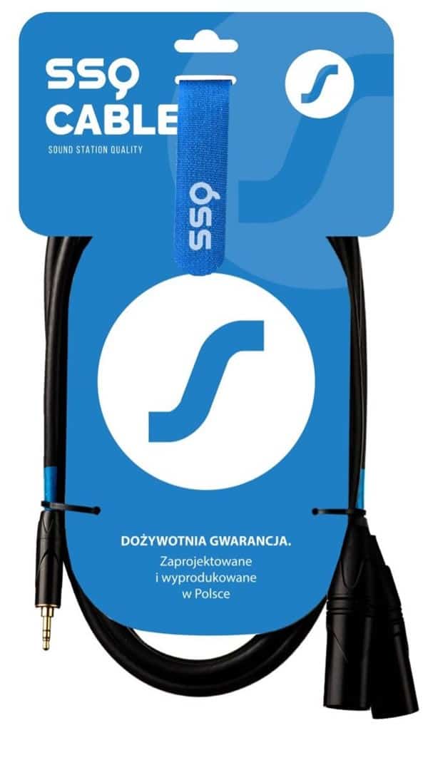 SSQ MIXLR3 - Jack 3,5mm, 2x XLR