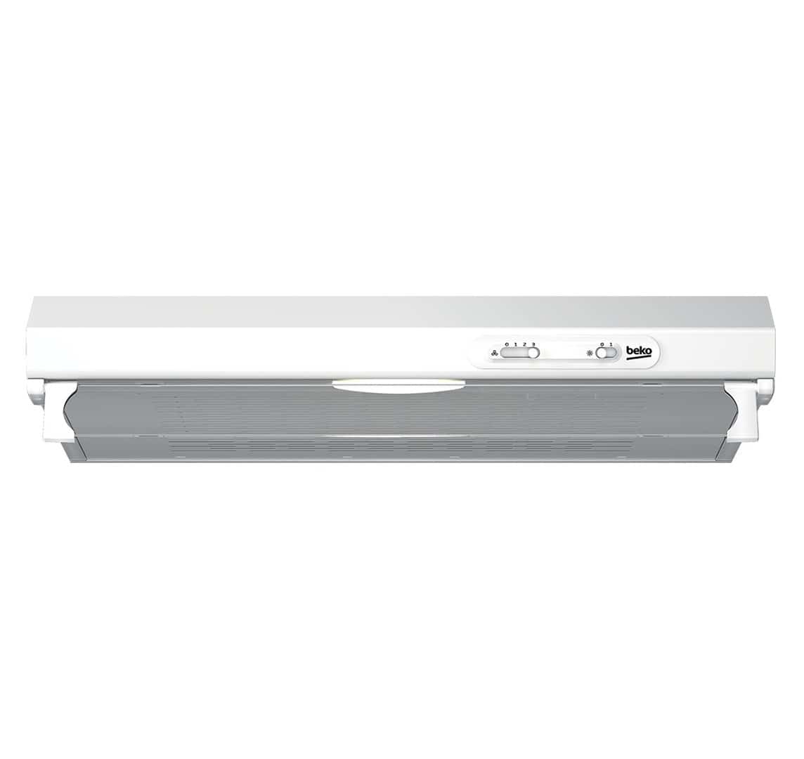 Okap podszafkowy Beko CFB 6310 W (280 m3/h; 600mm; kolor biały) (OUTLET)