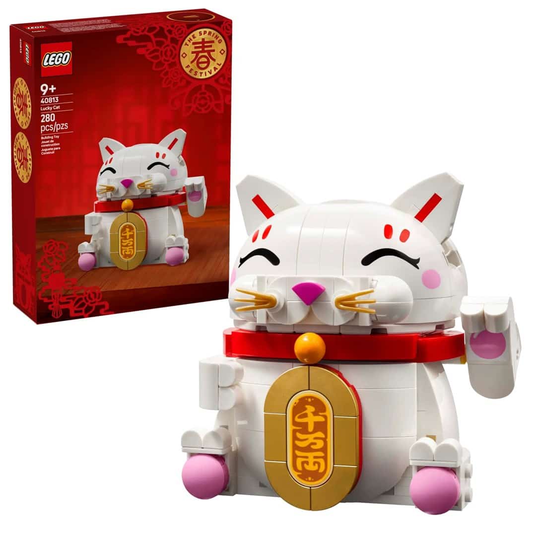 LEGO 40813 - Japoński kot szczęścia