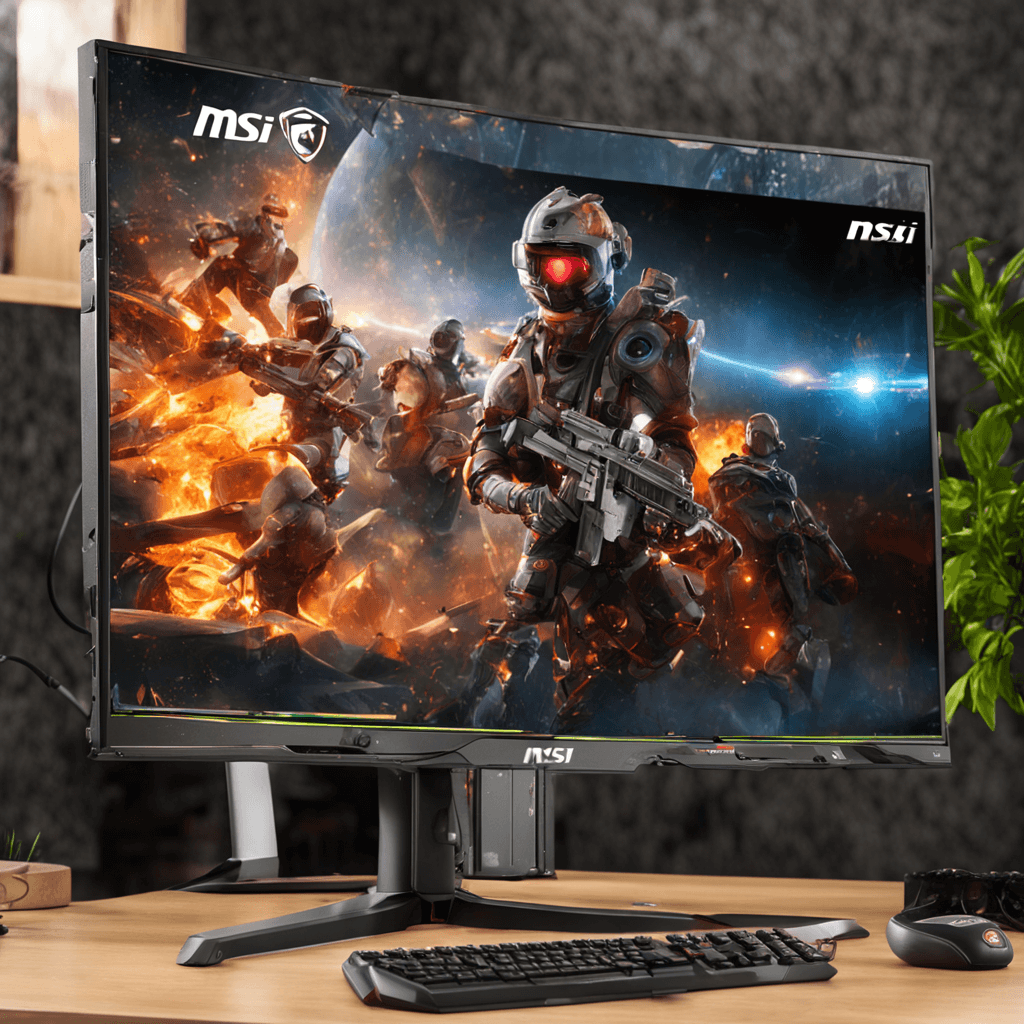 MSI Monitor 31.5" MAG 325CQF WQHD 180Hz