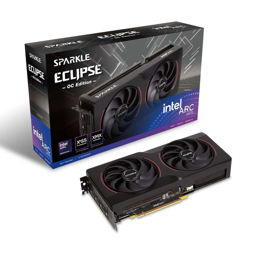 Karta graf. SPARKLE Intel Arc B570 ECLIPSE OC 10GB (OUTLET)