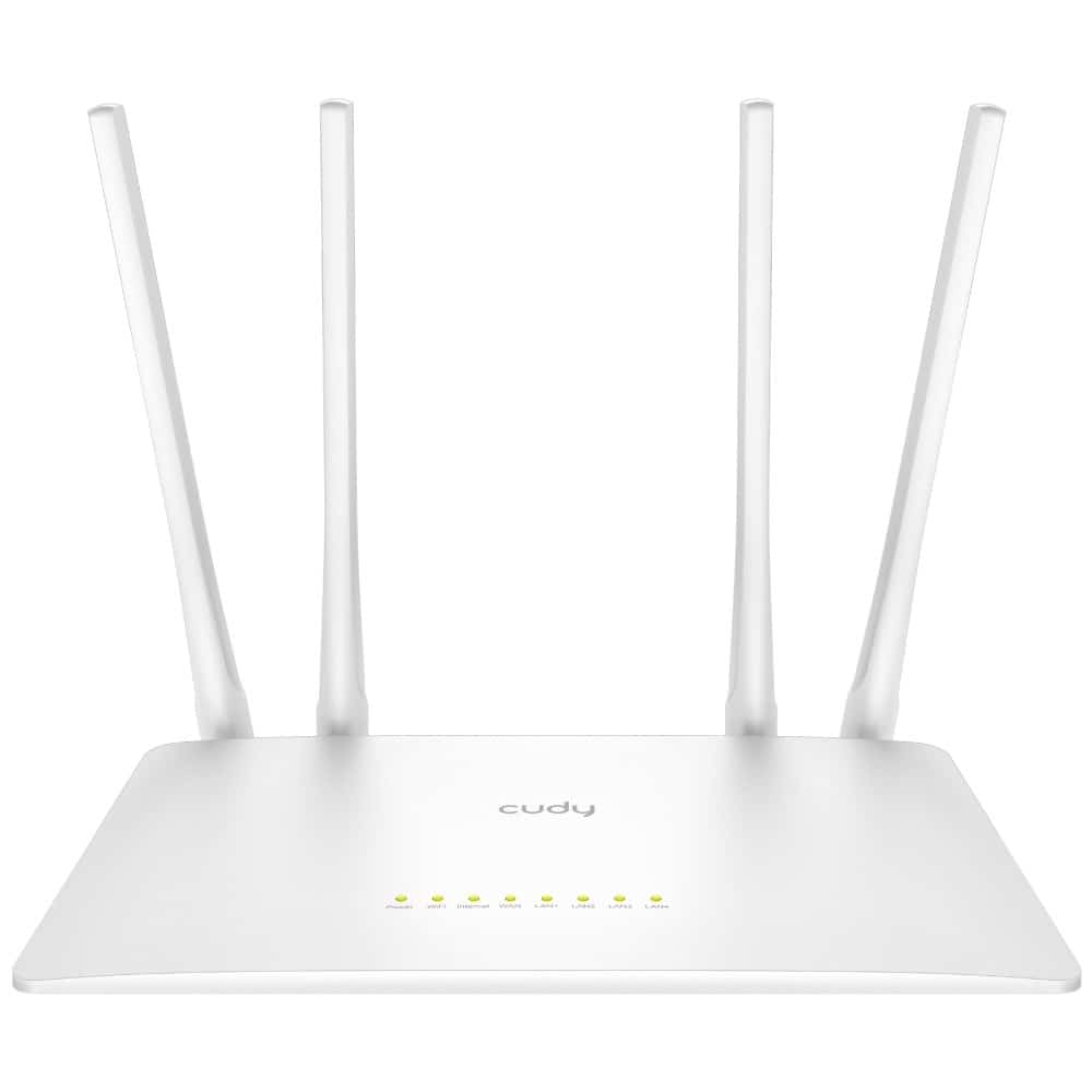 Router CUDY WR1200 LAN 10/100 AC1200 Dual Band WiFi Mesh