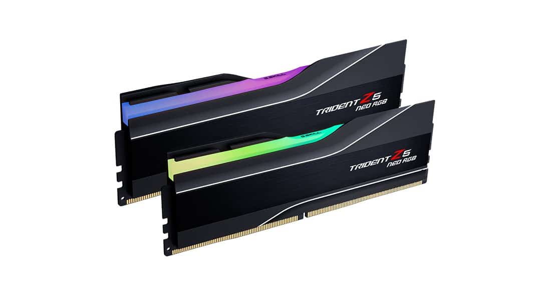 G.SKILL TRIDENT NEO AMD RGB DDR5 2X16GB 6000MHZ CL30 EXPO BLACK F5-6000J3038F16GX2-TZ5NR (OUTLET)