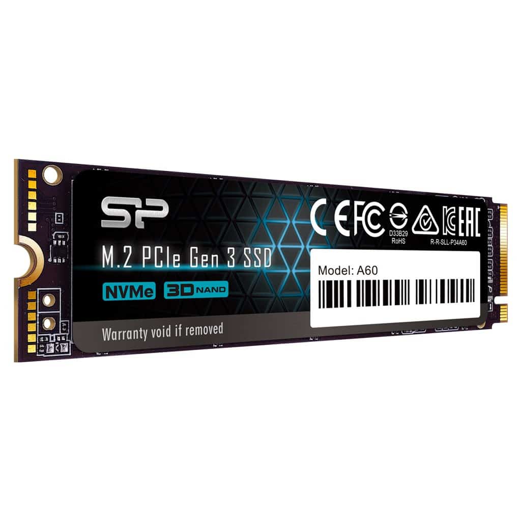 SSD Silicon Power A60 128GB M.2 PCIe NVMe