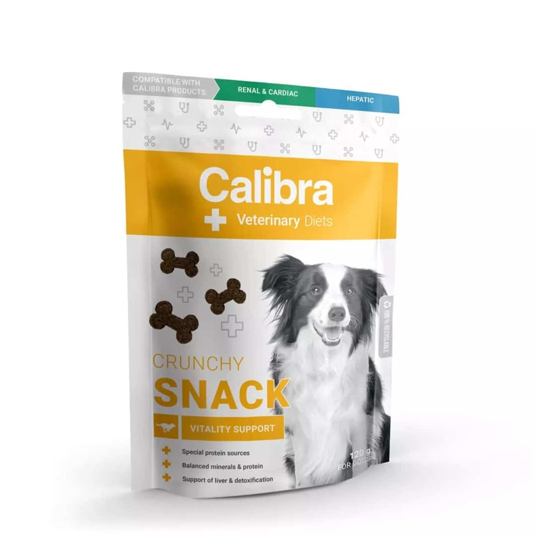 CALIBRA VD DOG CRUNCHY SNACK VITALITY SUPPORT 120G