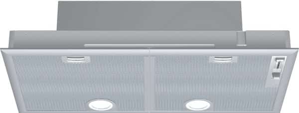 Okap do zabudowy Siemens LB 75565 (379,3 m3/h; 730mm; kolor stalowy) (WYPRZEDAŻ)