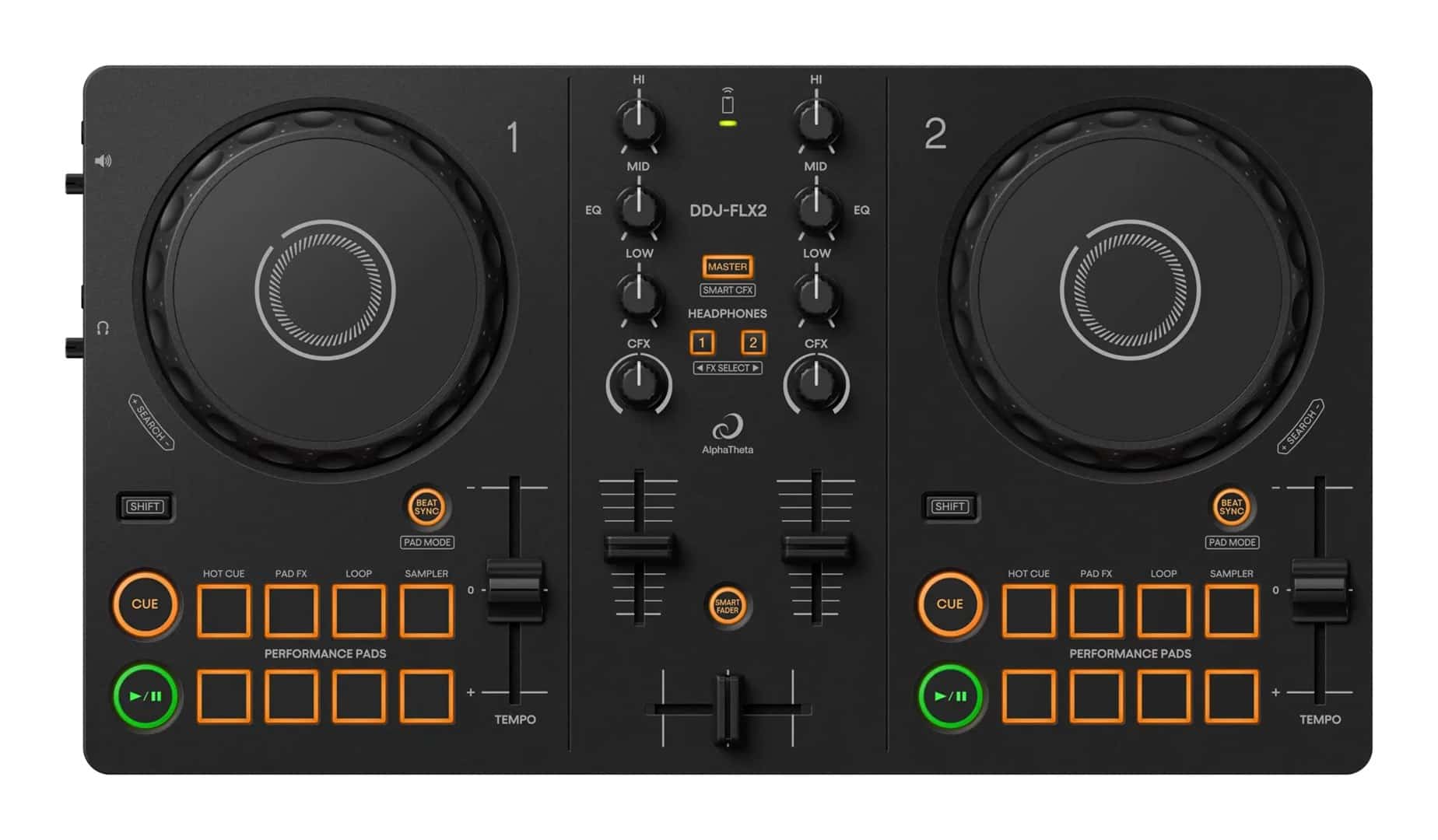 ALPHA THETA (PIONEER DJ) DDJ-FLX2 - Kontroler dj