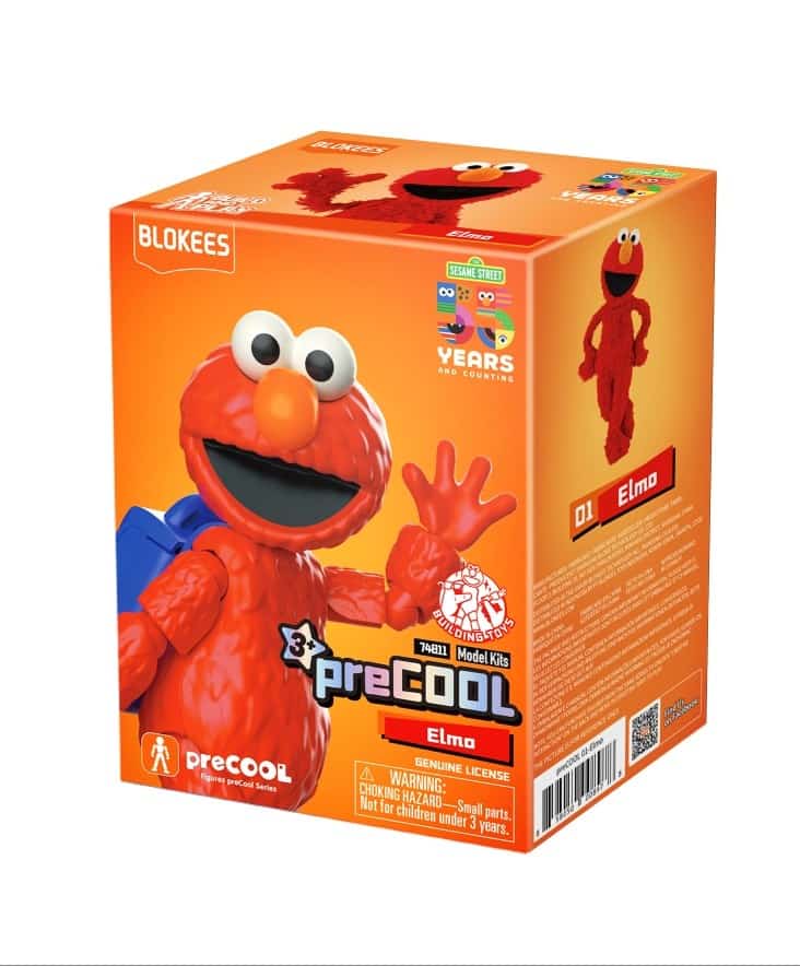 BLOKEES SESAME STREET FIGURES preCOOL S2 - ELMO