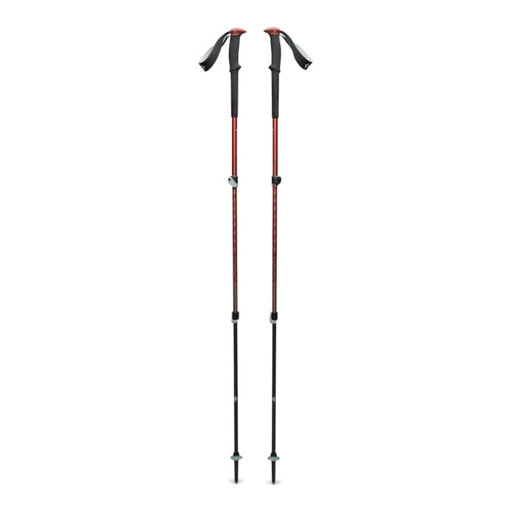 Kije trekkingowe Black Diamond Trail, iron red