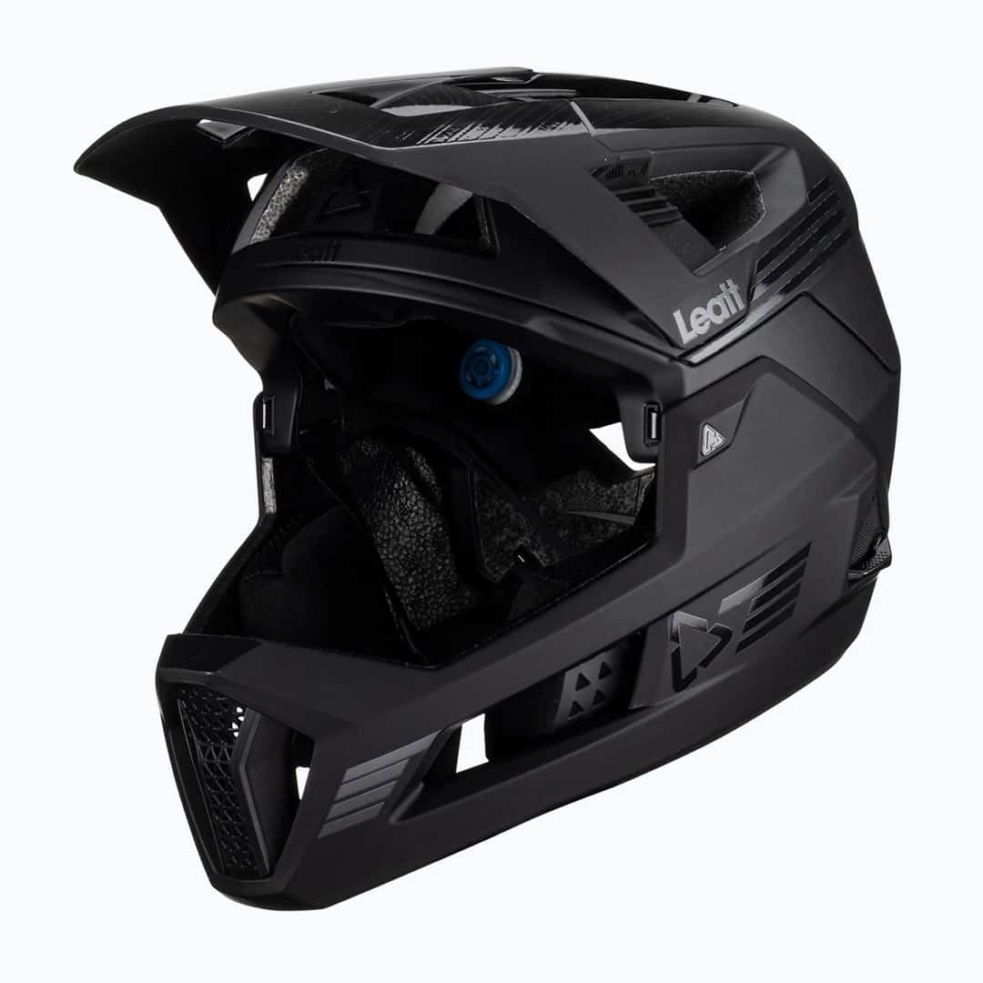 Kask rowerowy z wypinaną szczęką LEATT Helmet MTB Enduro 4.0 V23 rozmiar M, czarny