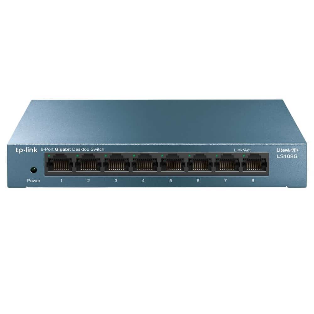 Switch TP-LINK TL-LS108G (8x 10/100/1000Mbps) (OUTLET)