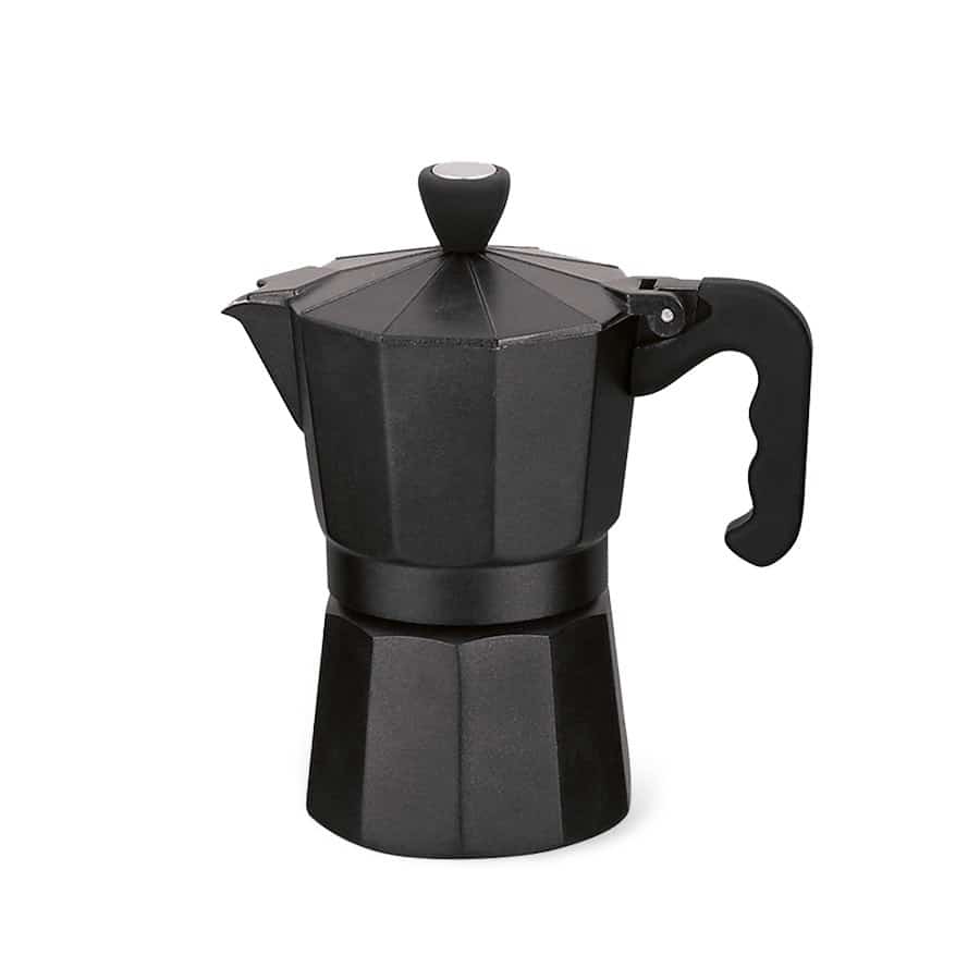 Kawiarka aluminiowa (3 filiżanki; 150 ml) MR-1666-3-BLACK MAESTRO