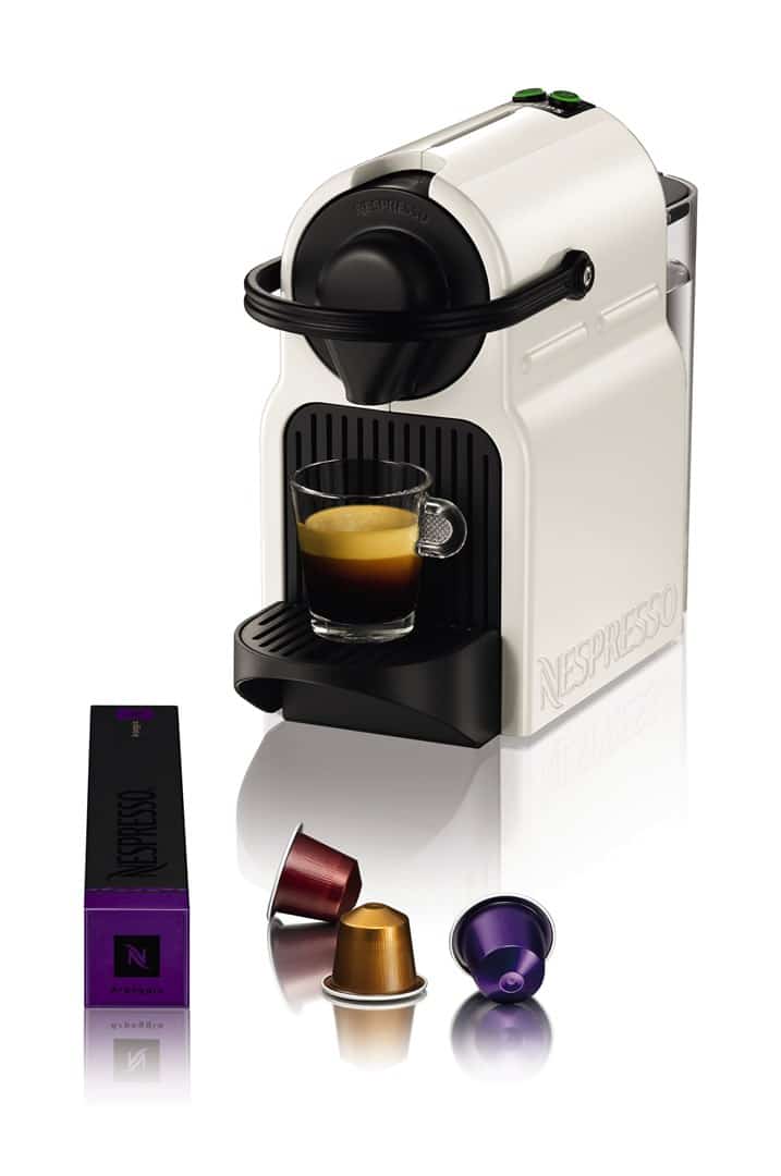 Ekspres kapsułkowy Krups XN 1001 NESPRESSO INISSIA ( 1260W ; kolor biały ) (OUTLET)