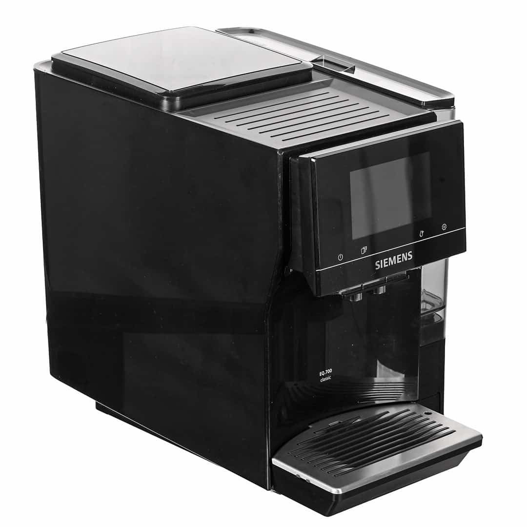 Ekspres ciśnieniowy Siemens TP713RO9 EQ700 (czarny; 19 barów) (OUTLET)