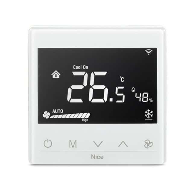 Termostat do sterowania temperaturą Nice Fan2-Control White