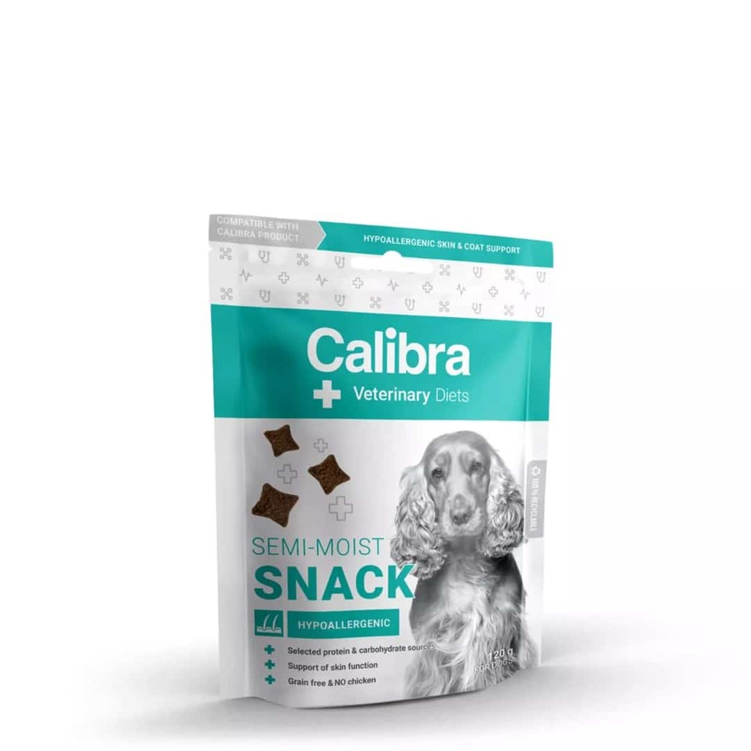 CALIBRA VD DOG SEMI-MOIST SNACK HYPOALLERGENIC 120G