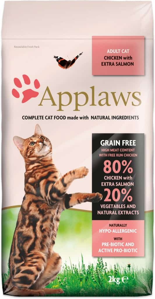 APPLAWS CAT Kurczak i Łosoś - karma dla kotów z wysoką zawartością mięsa - 7,5kg (WYPRZEDAŻ)
