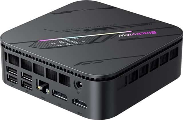 Mini PC Blackview MP100 Pro i5-12450H 16GB 1TB W11 Pro czarny (OUTLET)