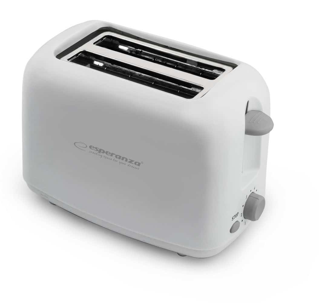 Toster Esperanza Ciabatta EKT002 (600W; kolor biały) (OUTLET)