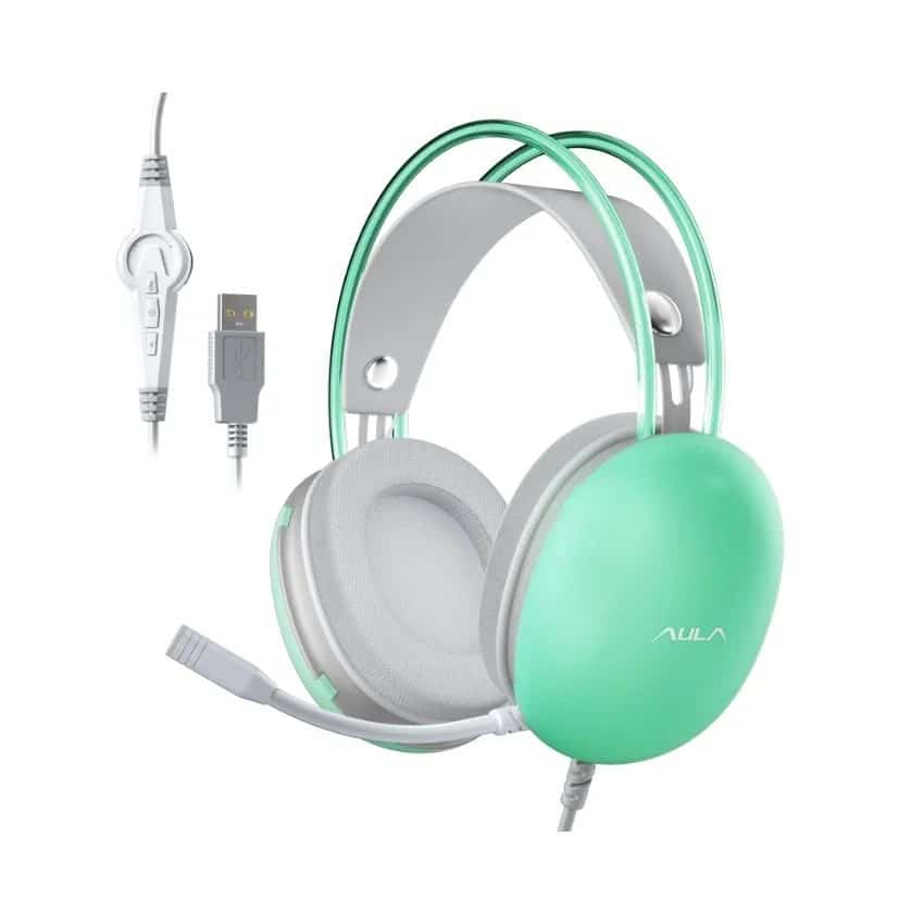 Słuchawki S505 Green AULA