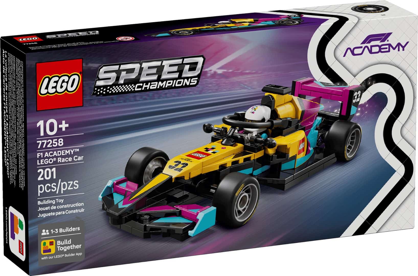 LEGO Speed Champions 77258 - Bolid F1 Academy