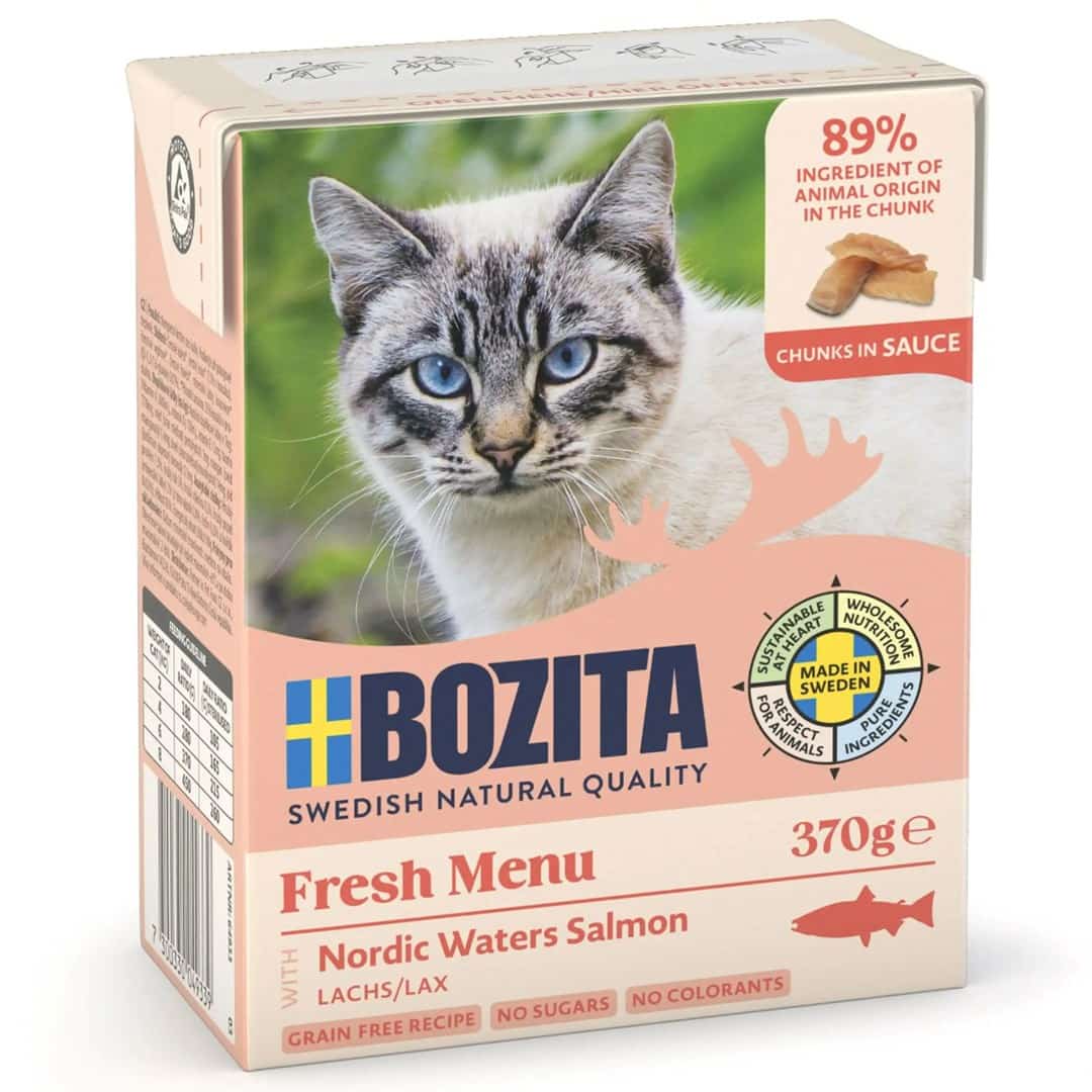 BOZITA Chunks in sauce with Salmon 370g