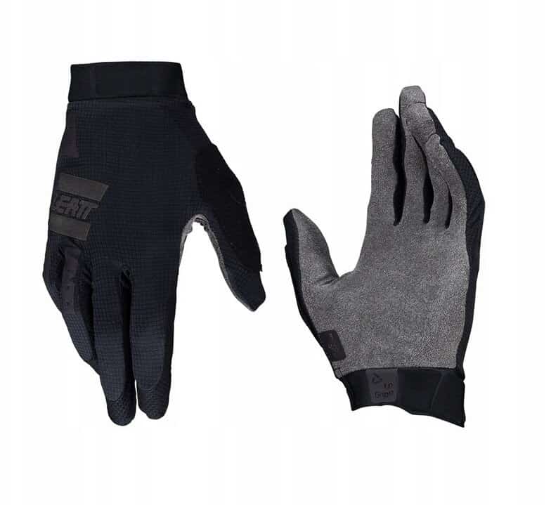 Rękawice rowerowe LEATT Glove MTB 1.0 GripR M, czarne