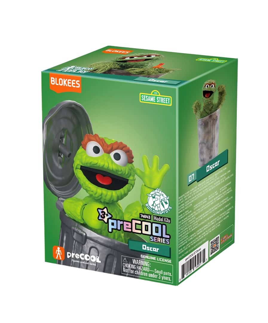 BLOKEES SESAME STREET FIGURES preCOOL S1 - OSCAR