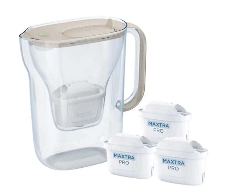 Dzbanek filtrujący Brita Style Essential+3 wkłady MaxtraPro PP (piaskowy)