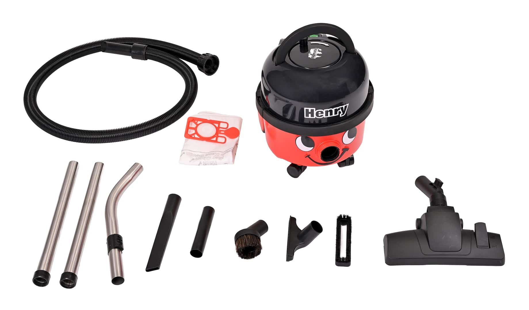 Odkurzacz workowy do zanieczyszczeń suchych Numatic HVR160 Henry 902398 620W czerwony (OUTLET)