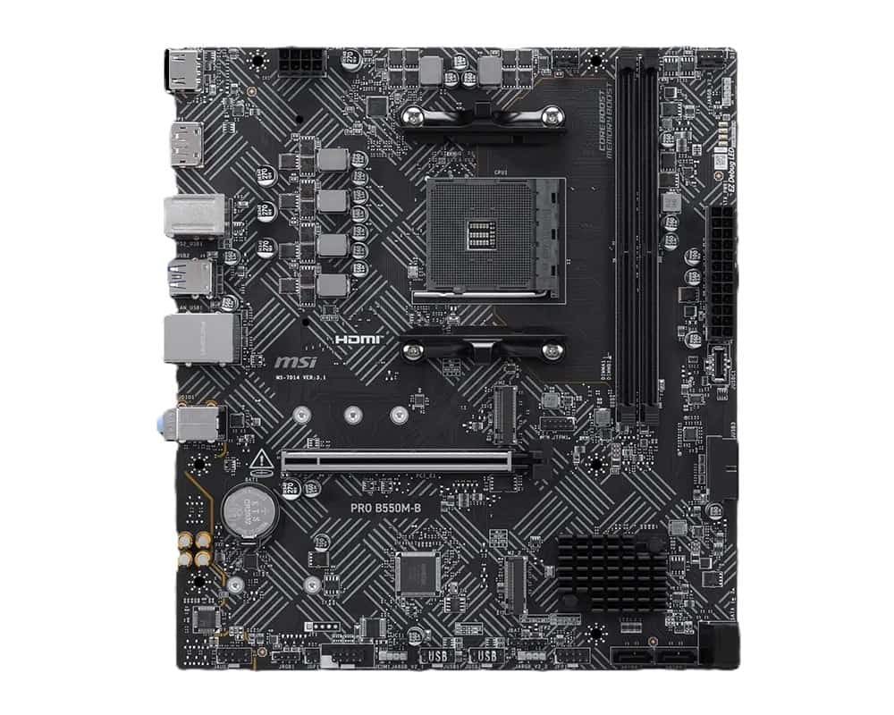 Płyta główna MSI PRO B550M-B