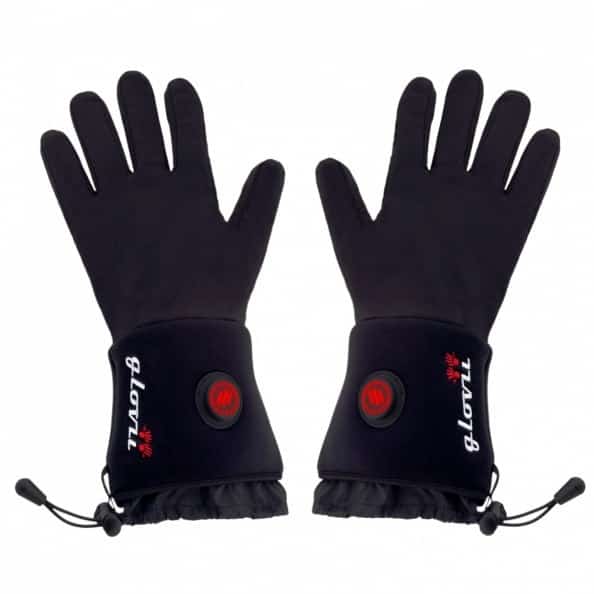 GLOVII OGRZEWANE RĘKAWICE UNIWERSALNE CZARNE L-XL (OUTLET)