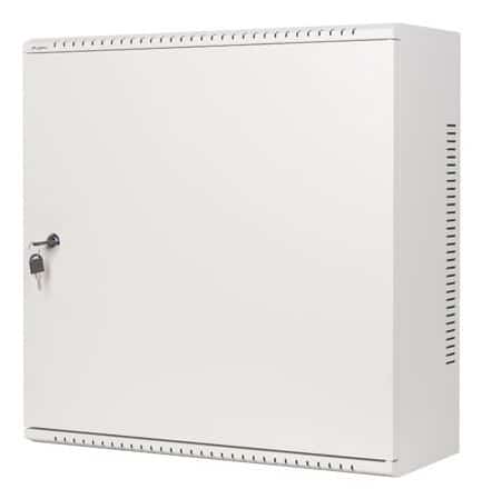 LANBERG SZAFA INSTALACYJNA RACK WISZĄCA 19" 6U+3U 540X200 NISKOPROFILOWA SZARA (ZŁOŻONA)
