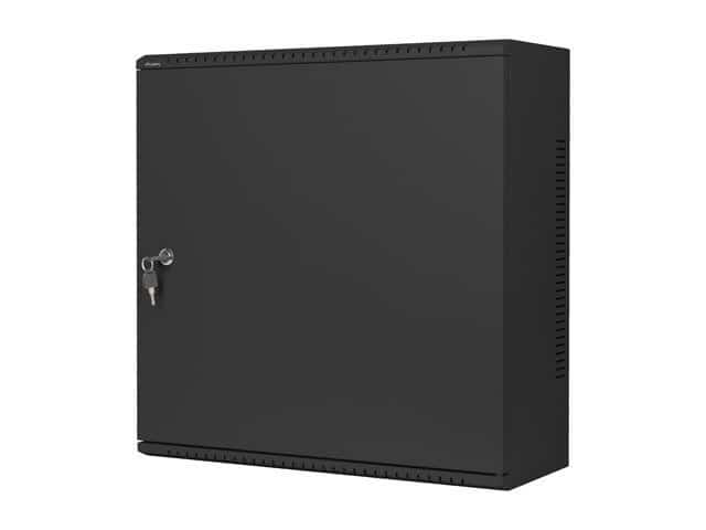 LANBERG SZAFA INSTALACYJNA RACK WISZĄCA 19" 6U+3U 540X200 NISKOPROFILOWA CZARNA (ZŁOŻONA)