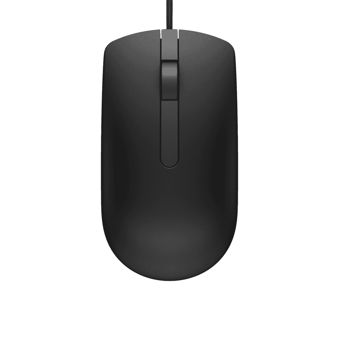 DELL Wired Optical Mouse Black MS116