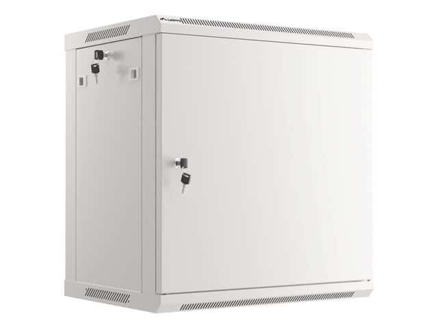 LANBERG SZAFA WISZĄCA RACK 19" 12U 600X450 DRZWI METALOWE SZARA (FLAT PACK) WF01-6412-00S