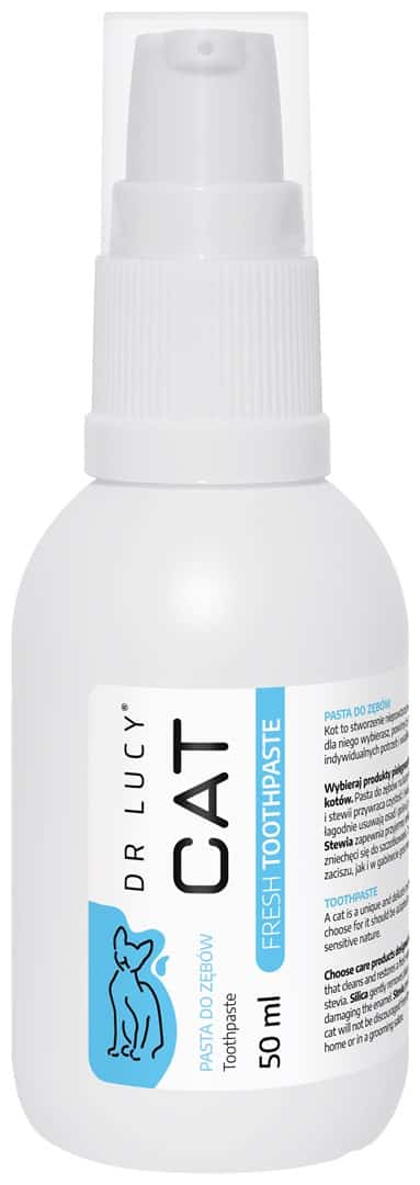 DR LUCY Pastka do Zębów Kocich 50ml