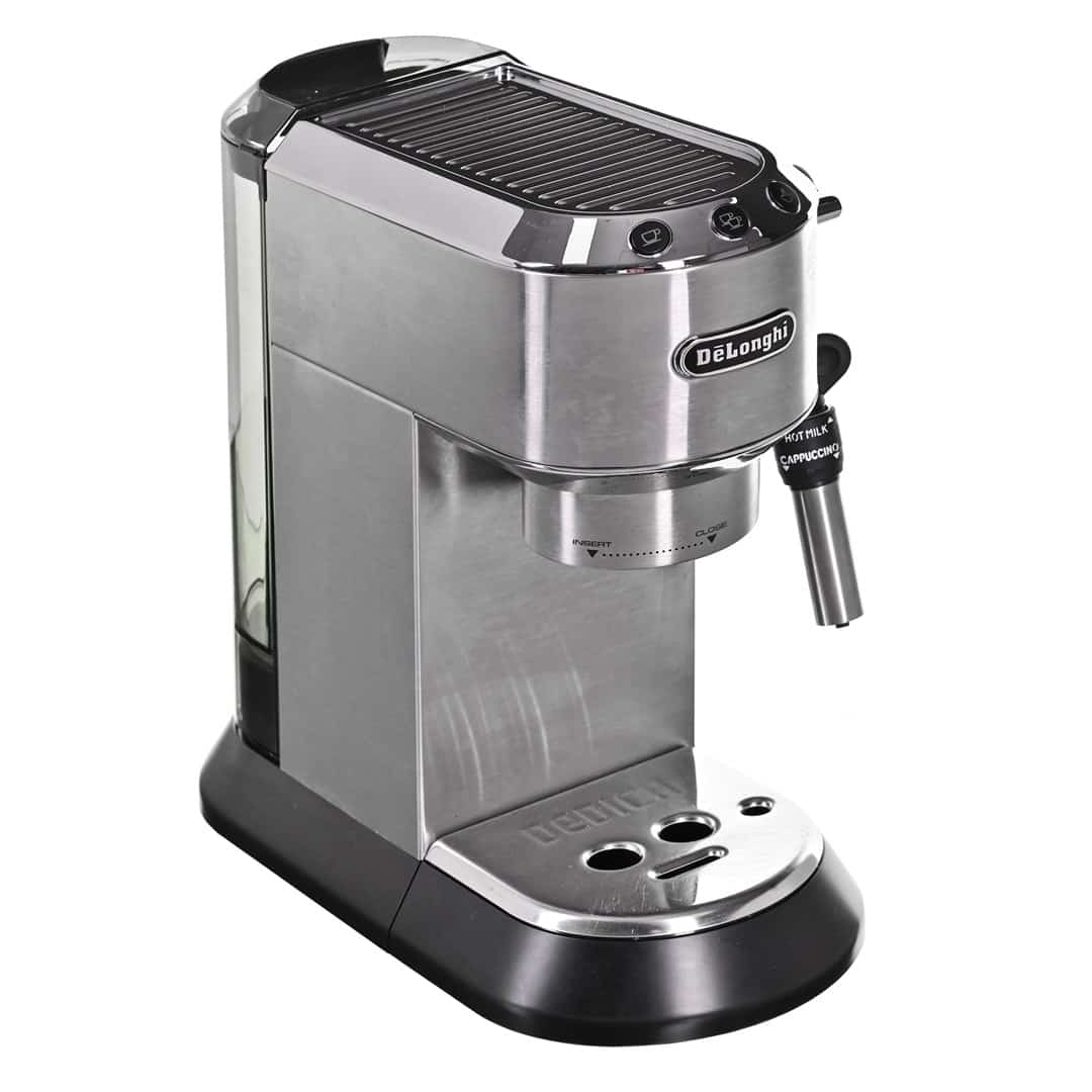 Ekspres kolbowy DeLonghi Dedica Style EC 685.M (1350W; kolor srebrny) (OUTLET)
