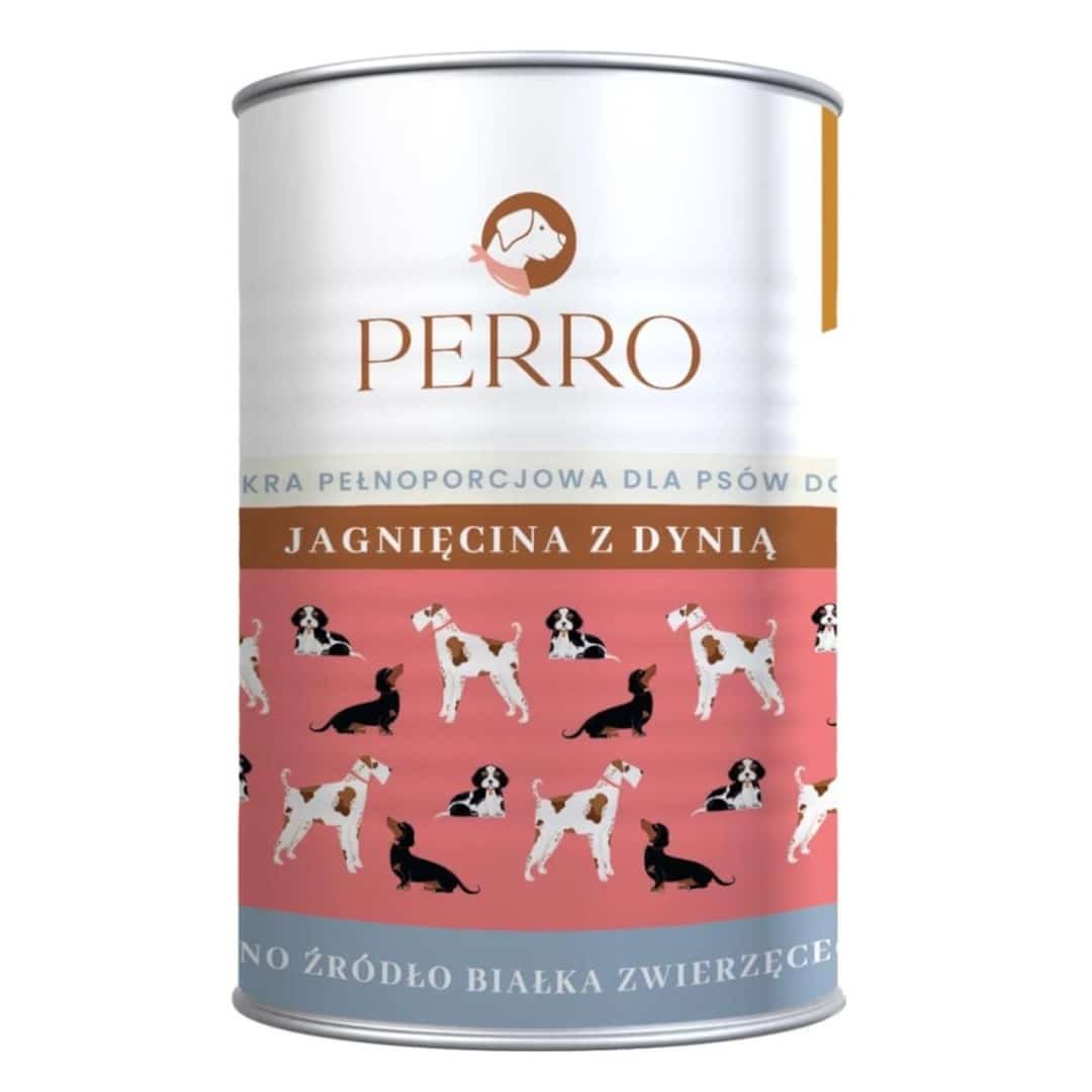 PERRO Jagnięcina z dynią dla psów dorosłych 400g