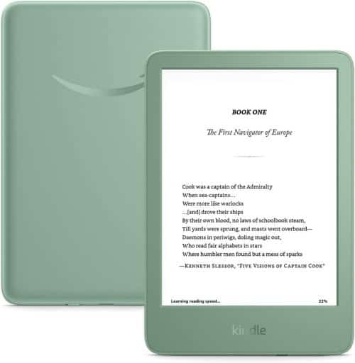 Czytnik E-booków New Kindle 11 6" 16GB Wi-Fi Matcha bez reklam