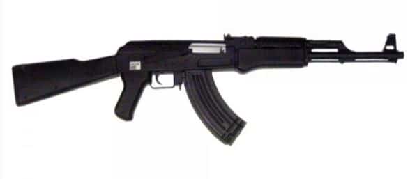 Karabinek AEG Cyma AK47 Tactical Black kal. 6mm (Komplet z Aku i ładowarką)