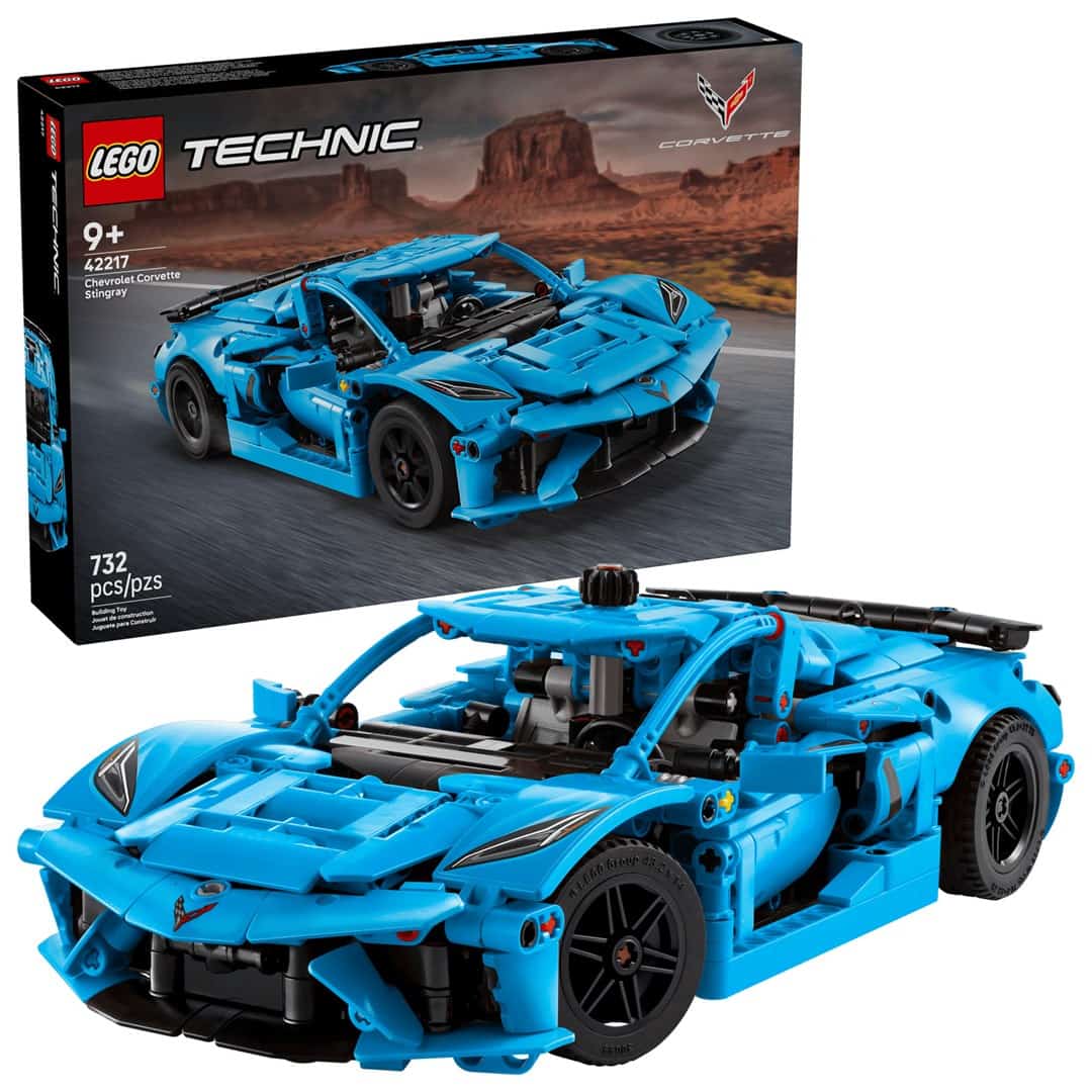 LEG 42217 Technic - Niebieski Chevrolet Corvette Stingray
