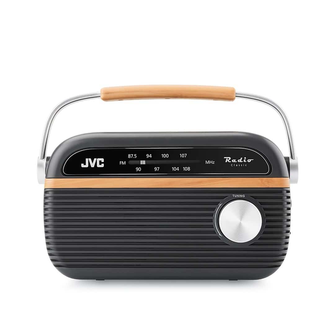 JVC Przenośne radio RA-E215G szary