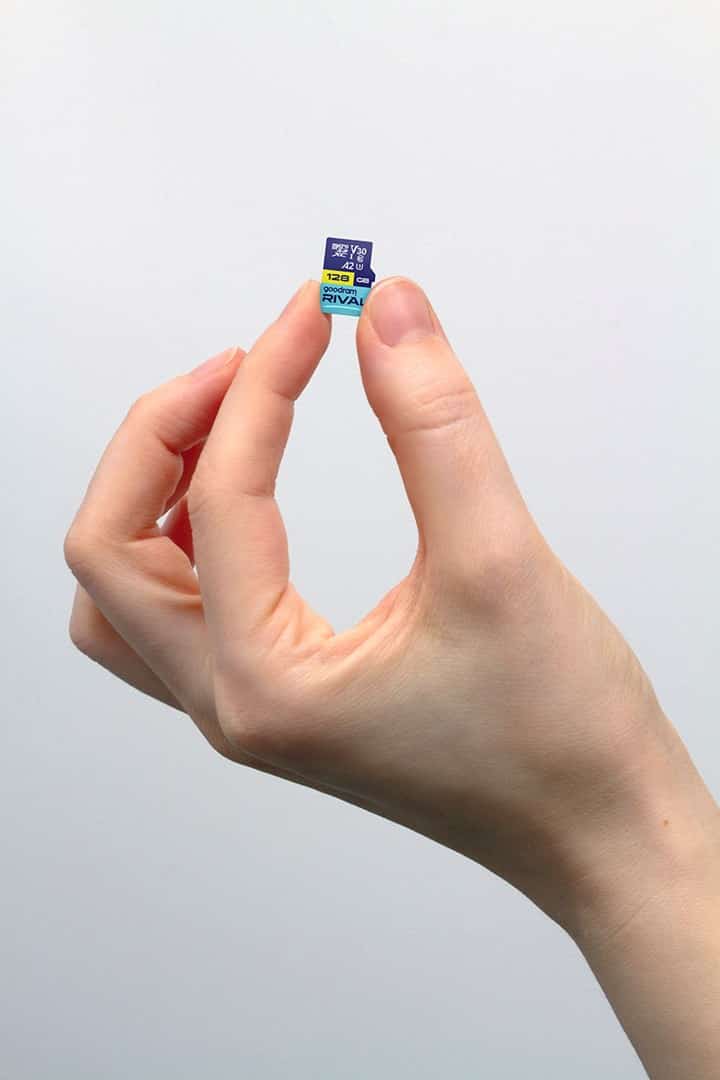 GOODRAM microSDXC 128GB V30 A2 UHS I U3 RIVAL + adapter